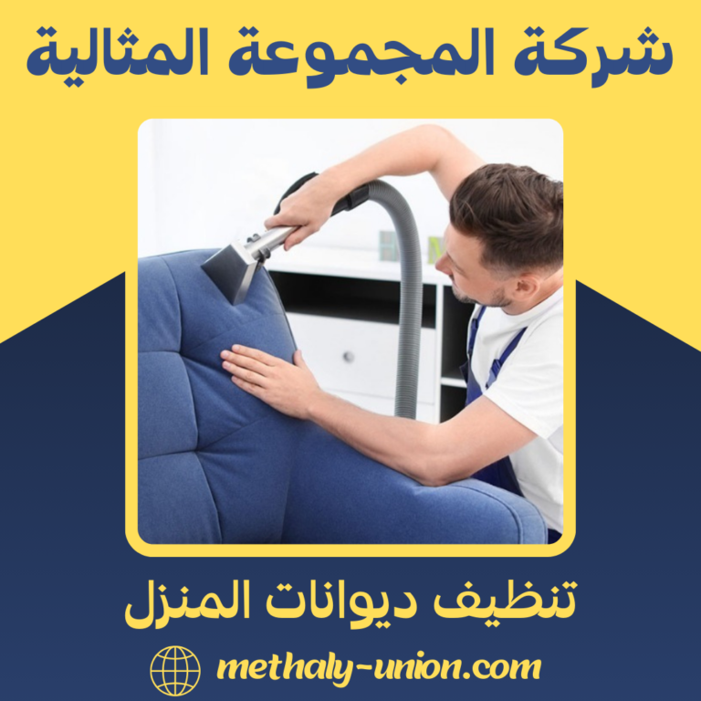 تنظيف ديوانات المنزل