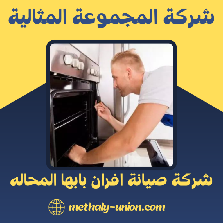 شركة صيانة افران بابها المحاله