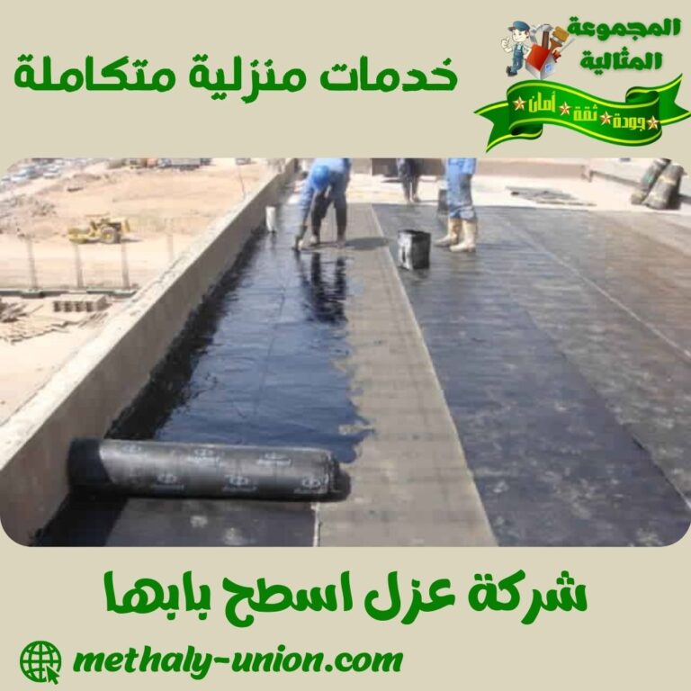 شركة عزل اسطح بابها