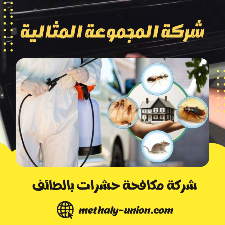 شركة مكافحة حشرات بالطائف