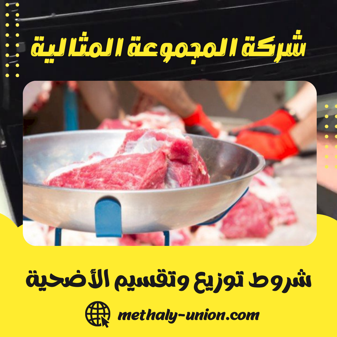 شروط توزيع وتقسيم الاضحية