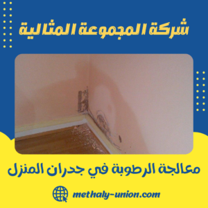 معالجة الرطوبة في جدران المنزل